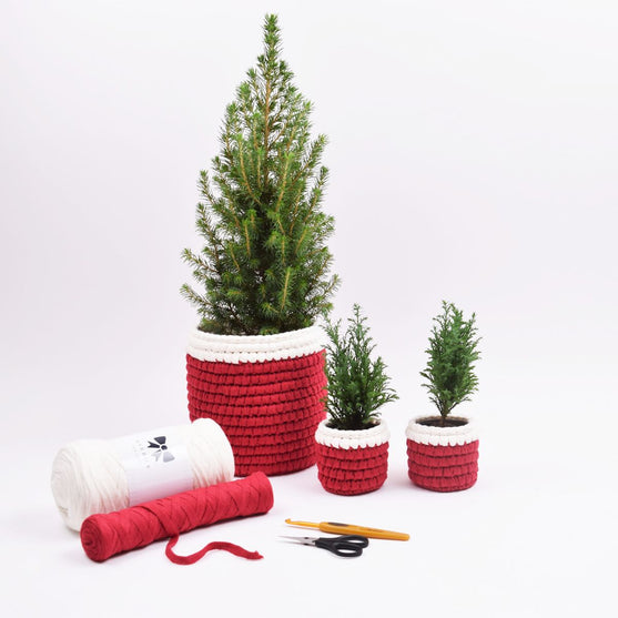 Weihnachtsübertopf – Klein
2