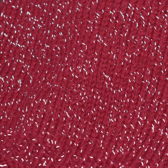 Gestrickte Mütze mit Reflex
3
