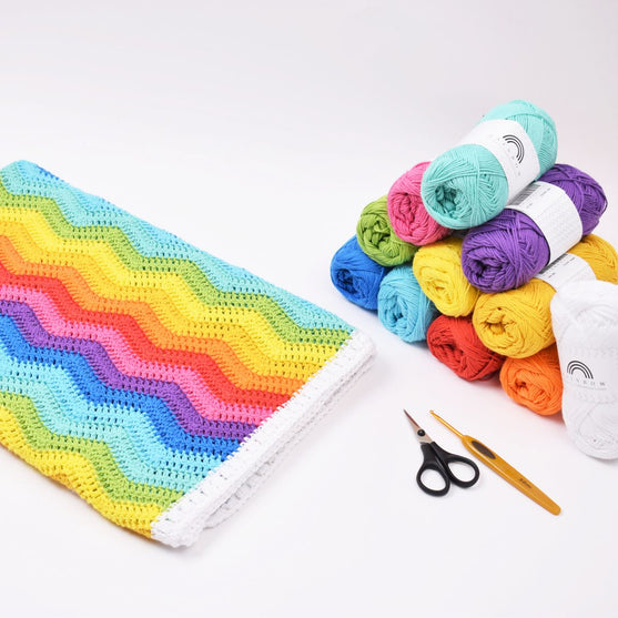 Rainbow Babydecke - Regenbogen
2