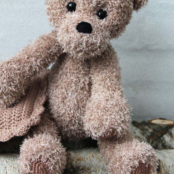 Teddy mit Decke und Kissen - Basse
4
