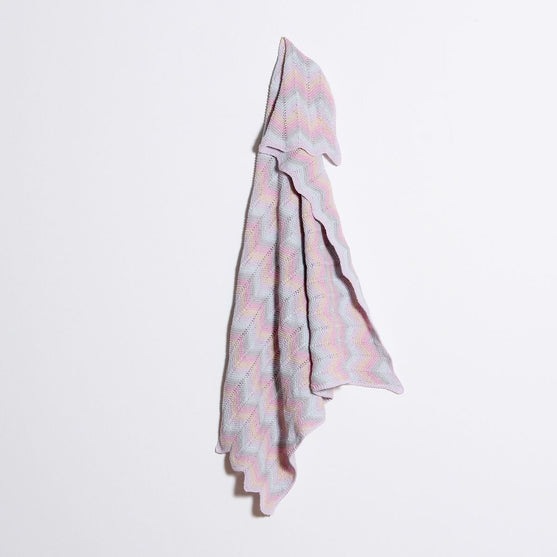 Tuch in Pastelfarben
2