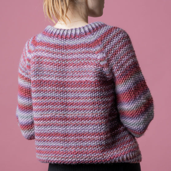 Anette - Perlmuster - Pullover Print
4