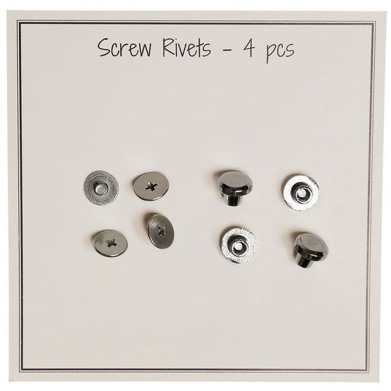 Schraubnieten - 6 mm - Go Handmade
6
