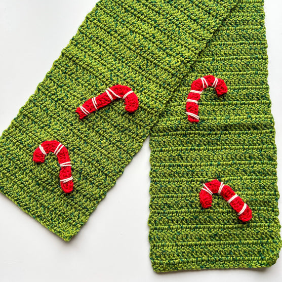 Candy Canes - Schal
2