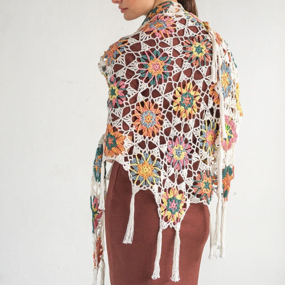 8035-445 Flowerland - Tuch
2