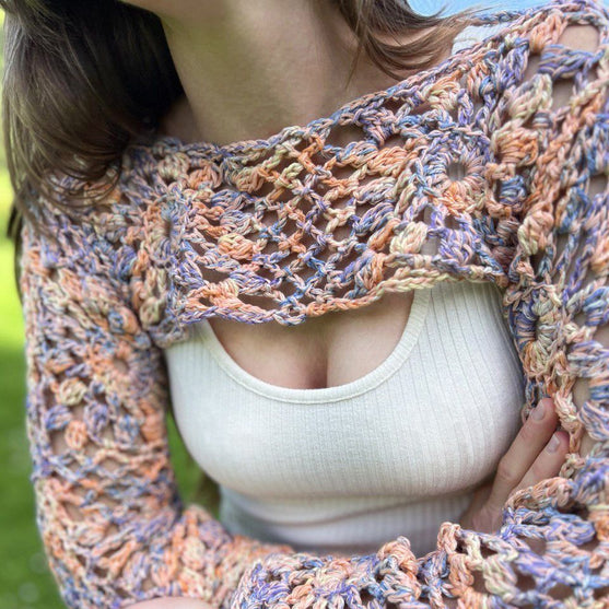 Lace Twist - Ärmelschal
7