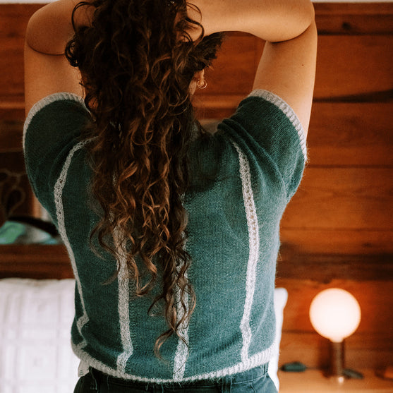 Diaphane Top - Geknöpftes Hemd
6