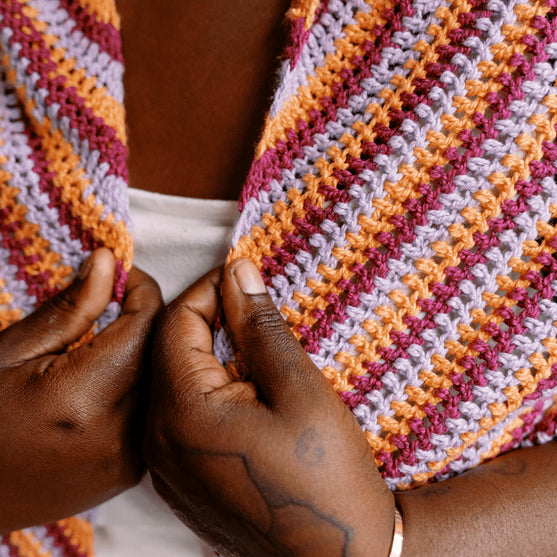 Confetti Glass - Dreieckstuch
6