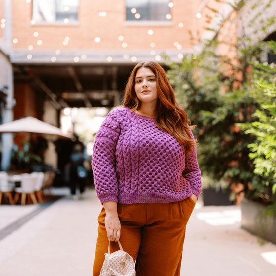 Cybil - Zopf-Pullover
2