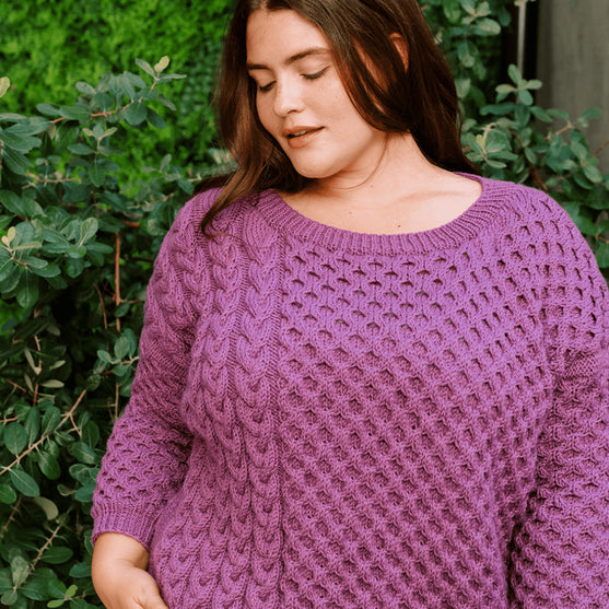 Cybil - Zopf-Pullover
6