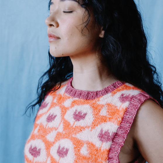 Quite Contrary - Farbmuster-Pullunder
3