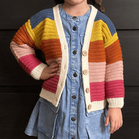Iris - Kinder-Cardigan
4