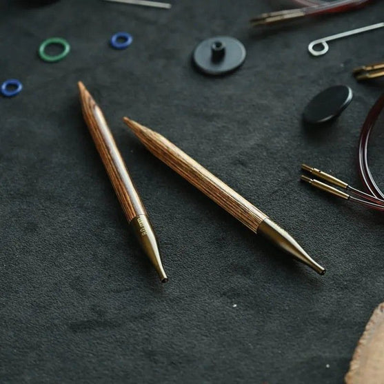 Ginger Regal - Kurze Austauschbare Rundstricknadeln im Set - Birke - KnitPro
6