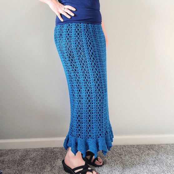 Sirena - Maxi-Rock & trägerloses Überzieh-Kleid
3