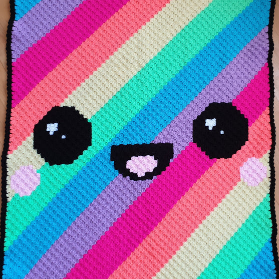 Kawaii Regenbogen - Decke
2