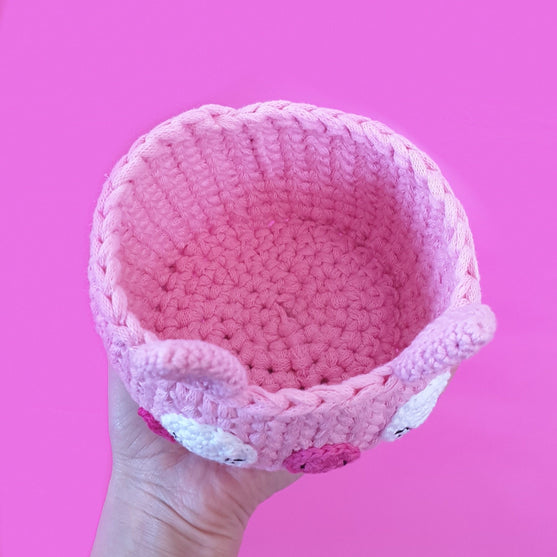 Kawaii Schweinchen - Korb
4