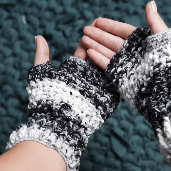 Salt and Pepper - Fingerlose Handschuhe
5