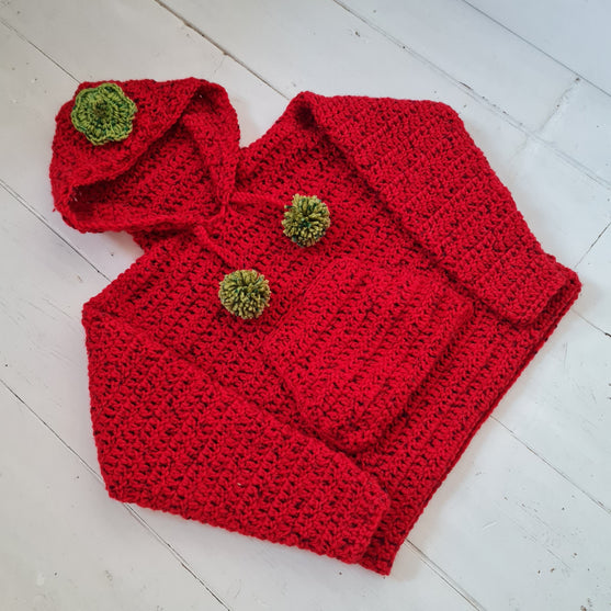 Strawberry - Kinder Kapuzenpullover
7