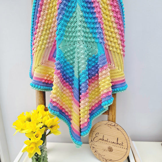 Kaleidobobble - Babydecke
7