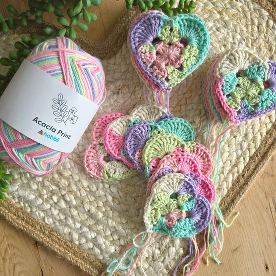 Blossom Hearts - Babydecke
2