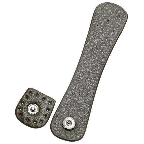 Riemen mit Druckknopf PU-Leder 11 x 2 cm - Go Handmade
6