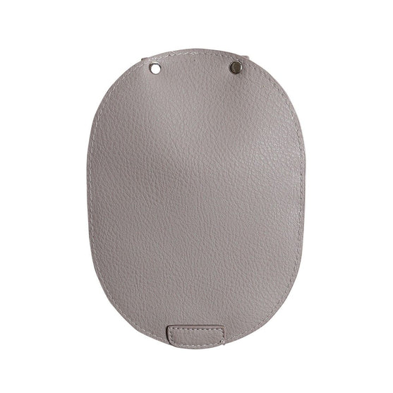 Taschenklappe für Metallverschluss - Beige/Silver - Go Handmade
6