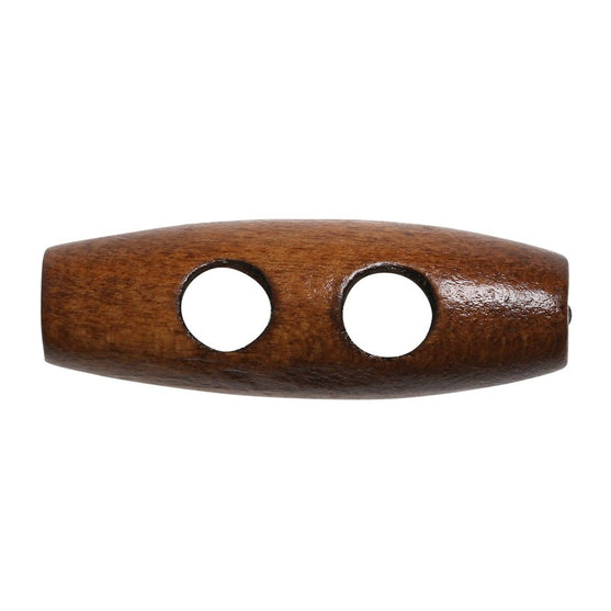 Längliche Holzknöpfe - 35 mm - Go Handmade
5