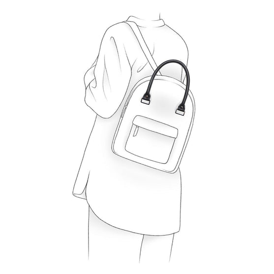 Taschengriff zum Annähen - 42 cm - Mit Schnallen - Go Handmade
3