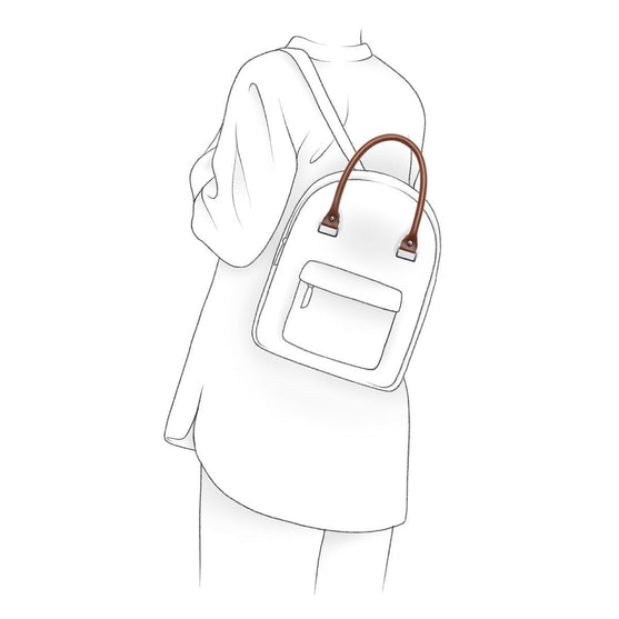 Taschengriff zum Annähen - 42 cm - Mit Schnallen - Go Handmade
5