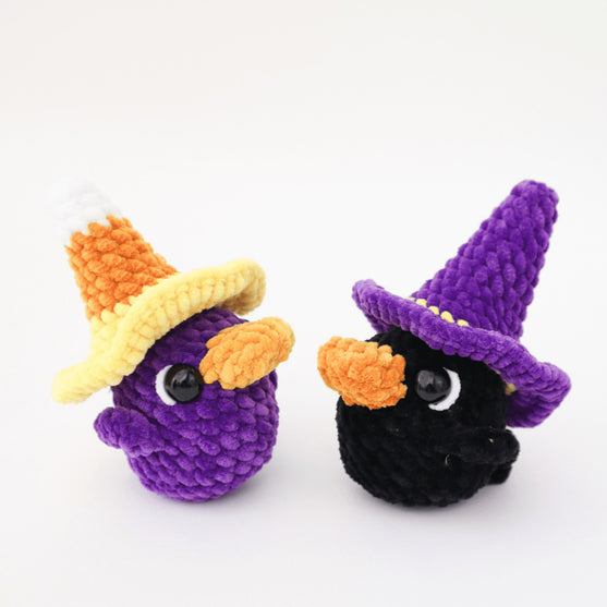 Krähen mit wenig Nähen
2