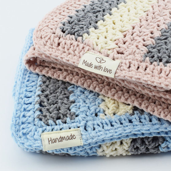 10 Labels - Made with love - 1 Herz - 3.5 cm - Go Handmade
4