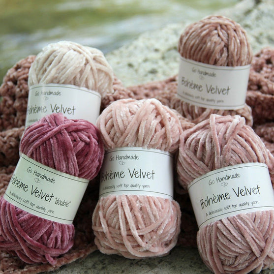 Moss Stitch Körbchen mit PU Lederboden - Universell
4