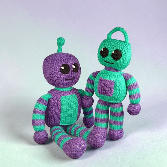 Widget und Bolt – die Roboter
3