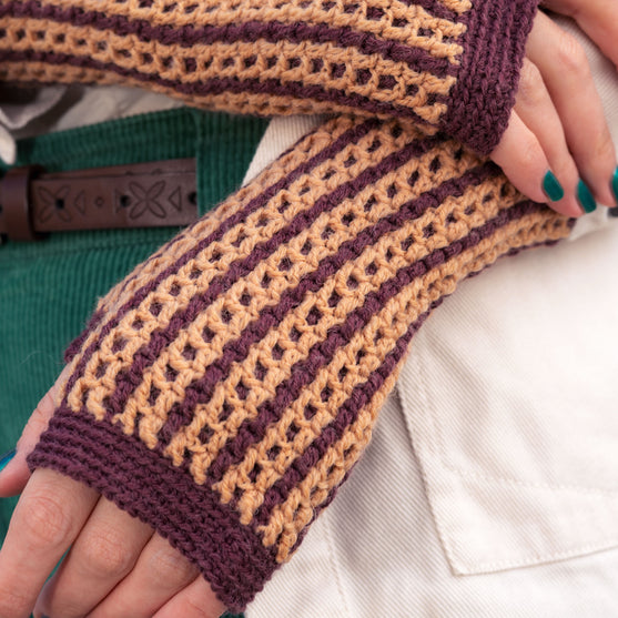 Kaleidoskope - Fingerlose Handschuhe
8