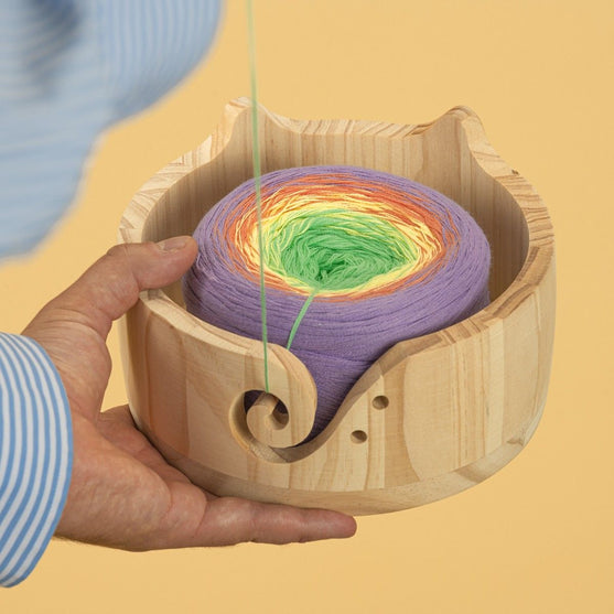 Garnschale aus Holz - Katza - Hobbii
4