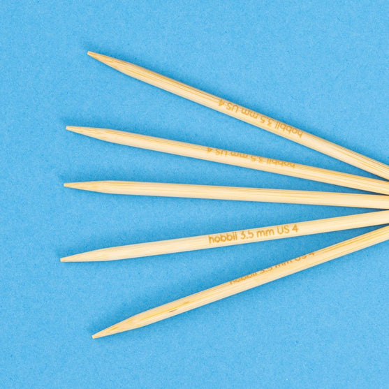 Bamboo Stumpfstricknadeln - 10 cm - Hobbii
4