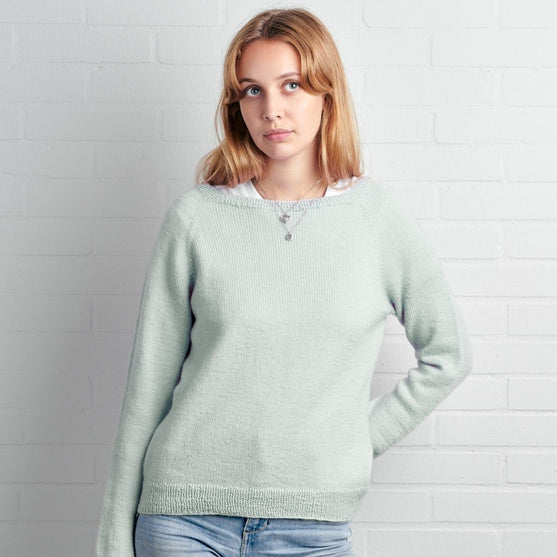 Bente - Top-down Pullover
5
