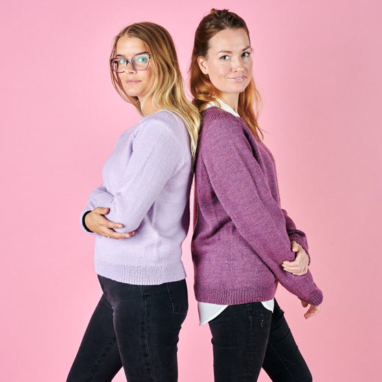 Bodil - Top-down Pullover
6