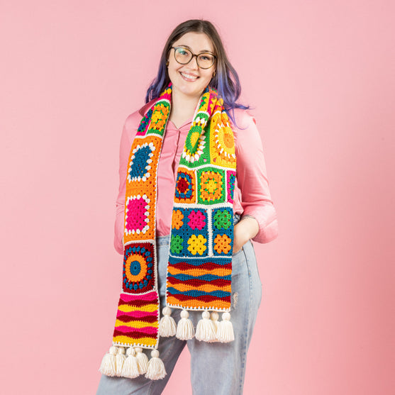 Happy Squares - Schal
2