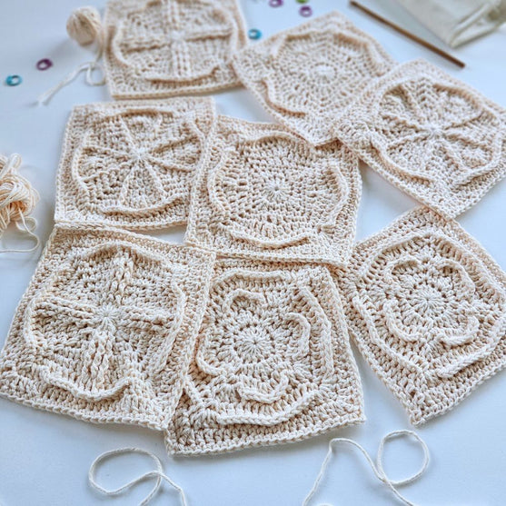 Compass Rose - Westen - Granny Square
3