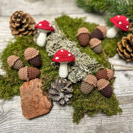 Waldgold-Eichel - Weihnachtsdeko
3