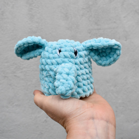 Elefant und Maus - Wendepuppe
3