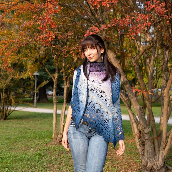 Frozen Iris - Tuch
13