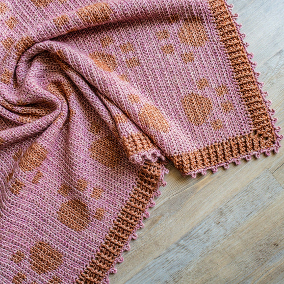 Fußabdrücke im Herzen - Decke
8