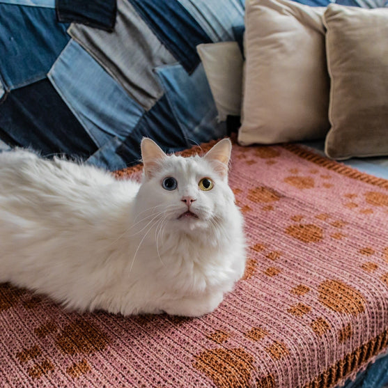 Fußabdrücke im Herzen - Decke
3