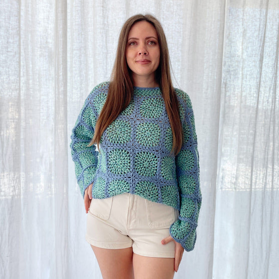 Spring Mosaic - Pullover
4
