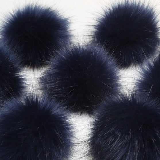 Bommelquast - Dunkelblau - Go Handmade
2