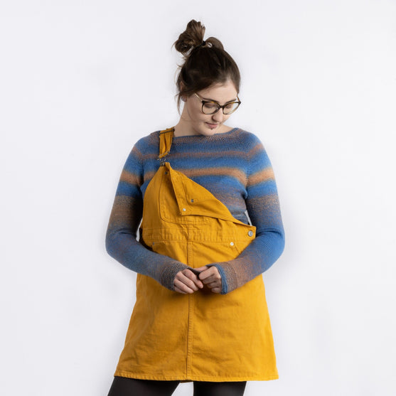 Mette - Top-down Pullover
5