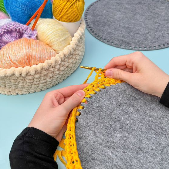 Körbchenboden aus Filz - Hobbii
5