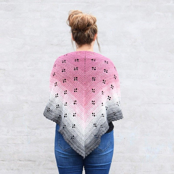 Flying Flowers - Dreieckstuch
4